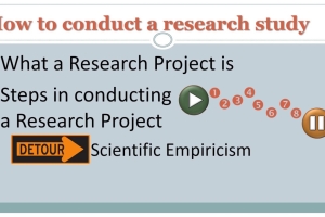 Eight steps to conducting a research study