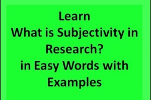 Subjectivity in Research – Reseach Methods in Hindi