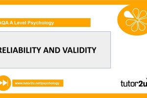 Reliability and Validity Explained | Research Methods | A-Level Psychology