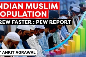 Indian Muslim population grew faster says Pew Research Center | UPSC GS Paper 2 Indian Minorities
